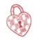 An illustration of a heart locket